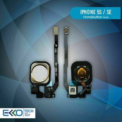 HomeButton für iPhone 5S / SE Gold Flex Kabel Knopf ID Sensor Touch Taste ?