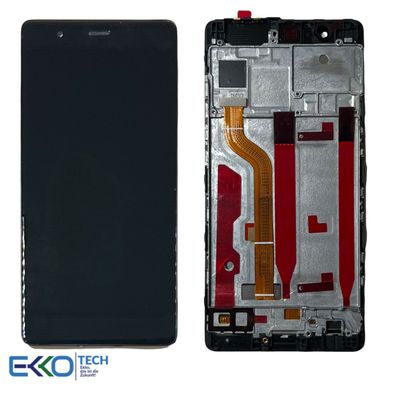 Display Für Huawei P9 EVA-L09 Komplettes Bildschirm Lcd Touch Rahmen Schwarz NEU