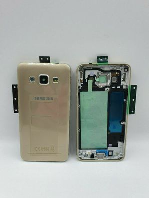 Samsung Galaxy A3 2015 SM-A300F A300 Akkudeckel Backcover Rückseite Cover Gold