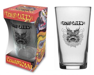 Thin Lizzy Chinatown Trinkglas Bierglas-Beer Glass NEU & Official!