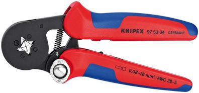 Aderendhülsenzange 4-kant 0,08-16qmm KNIPEX