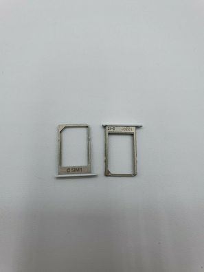Original Samsung Galaxy A3 A5 A7 Simhalter Slot Schlitten Card Holder Weiß