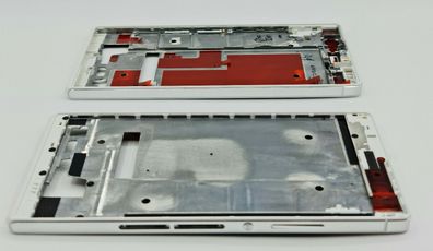 Original Huawei Ascend P7 Display Gehäuse Rahmen Rand Weiß Frontcover Neu ?