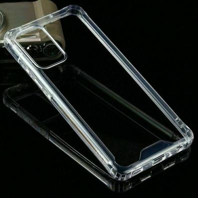Schutzhülle für Samsung Galaxy A72 Kamera Soft TPU Silikon Case Transparent