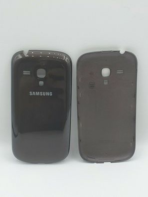 Original Samsung S3 Mini i8190 Akkudeckel Backcover Gehäuse Schale Deckel Braun