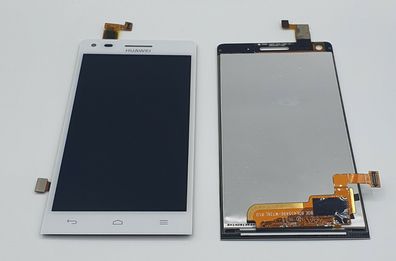 Huawei Ascend P7 Mini LCD Display Touchscreen Scheibe Glas Front Weiß Top