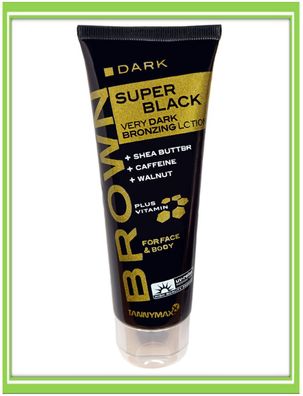 Tannymaxx Brown Super Black Very Dark Bronzing Selbstbräuner 125ml |€56, -/ L
