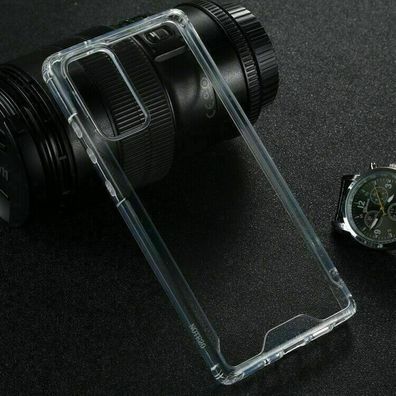 Schutzhülle für Samsung Galaxy Note 20 Kamera Soft TPU Silikon Case Transparent