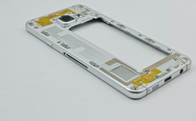 Original Samsung Galaxy A3 2016 SM-A310F Mittel Gehäuse Rahmen Tasten Weiß White
