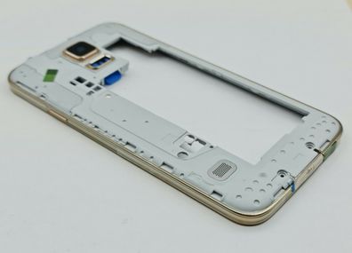 Mittelrahmen Samsung Galaxy S5 Rahmen Gehäuse Housing Gold