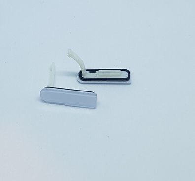Original Sony Xperia Z C6603 USB Abdeckung Dichtung Kappe Deckel Gummi Weiß ?