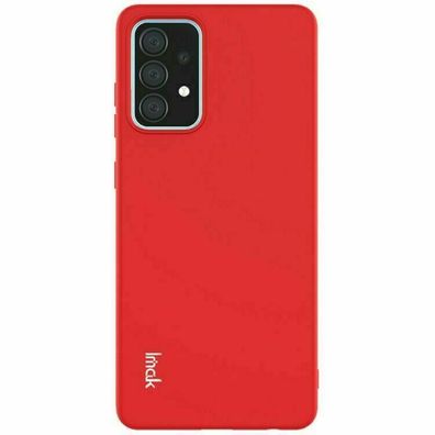 Schutzhülle für Samsung Galaxy A52 Kamera TPU Soft Silikon Case Cover Rot Red