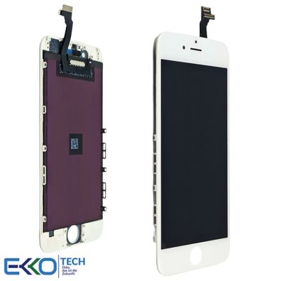 iPhone 6 Display mit Original Retina LCD Komplett Rahmen Touch Glas Weiß White?