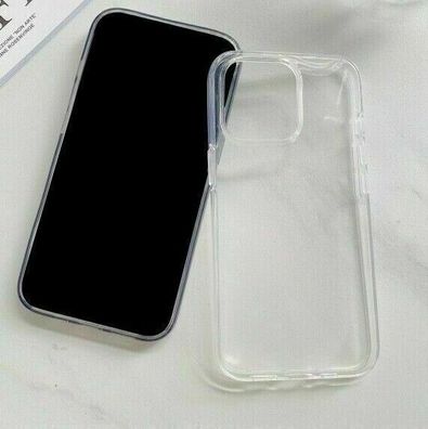 Schutzhülle für iPhone 13 Kamera Soft TPU Silikon Case Transparent Shockproof