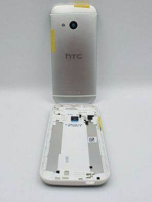 Original HTC One Mini 2 Akkudeckel Akku Deckel Backcover M8 Mini (M8MINn) Silber