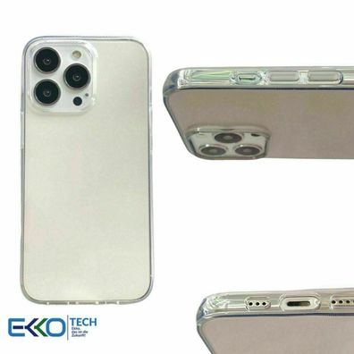 Schutzhülle für iPhone 13 Pro Kamera TPU Silikon Case Transparent Shockproof