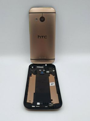 Original HTC One Mini 2 Akkudeckel Akku Deckel Backcover M8 Mini (M8MINn) Gold