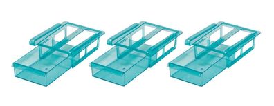 Kühlschrank-Schubfächer 3er-Set Vorratsfach Schubladen Vorratsdosen