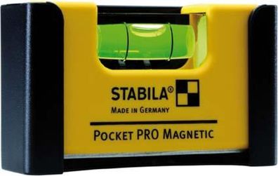 Mini-Wasserwaage Pocket ProMagnetic 7cm SB Stabila