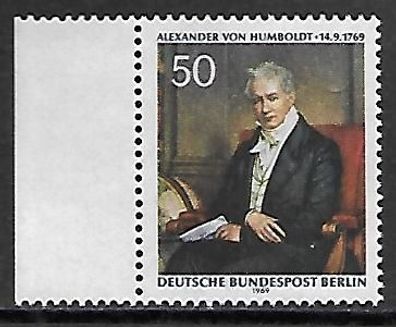 Berlin postfrisch Michel-Nummer 346 linkes Seitenrandstück