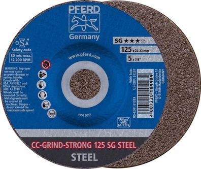Schleifscheibe CC-GRIND-STRONG SG STEEL für Stahl