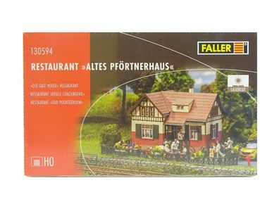 Modellbahn Bausatz Restaurant Altes Pförtnerhaus, Faller H0 130594 neu OVP