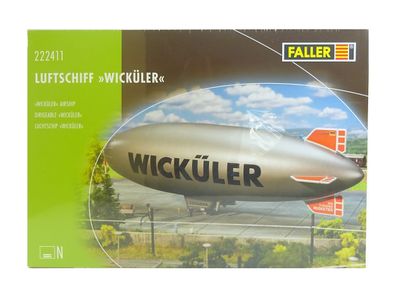 Modellbau Bausatz Luftschiff Wicküler, Faller N 222411 neu, OVP