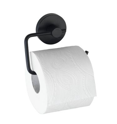 Toilettenpapierhalter Milazzo, Vacuum-Loc, schwarz, Wenko