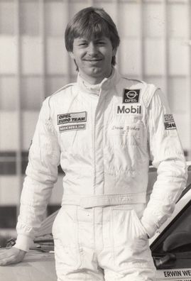 Erwin Weber, Opel Werksfoto, Deutsche Rallyemeister 1983