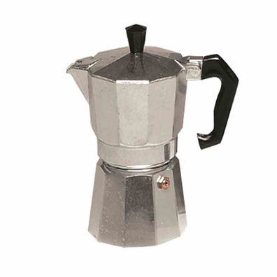 Espressokocher für 3 Tassen aus Aluminium