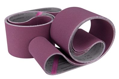 Bernardo Gewebeschleifband-Kombiset 1220 x 100 mm Gewebeschleifbänder für Metall