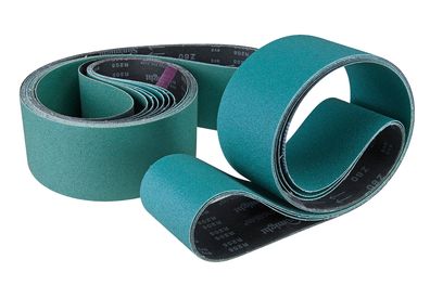Gewebeschleifband - Kombiset 2000 x 100 mm Gewebeschleifbänder für Edelstahl