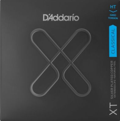 D'Addario XTC46 - hard - beschichtete Saiten für Konzertgitarre