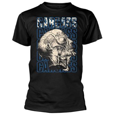 Carcass Necro Head T-Shirt Neu New