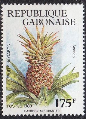 GABUN GABON [1989] MiNr 1038 ( * */ mnh ) Pflanzen
