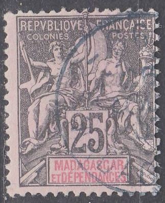 Madagaskar Madagascar [1896] MiNr 0035 ( O/ used )