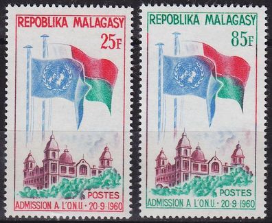 Madagaskar Madagascar [1962] MiNr 0475-76 ( * */ mnh )