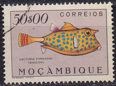 Mocambique [1951] MiNr 0408 ( O/ used ) Fische