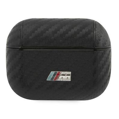Hülle Case AirPods Pro BMW M Logo Carbon-Look Kunststoff Cover Logo