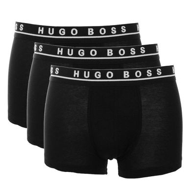Hugo Boss Herren Boxershorts 3er Pack Unterwäsche NEU&OVP Schwarz