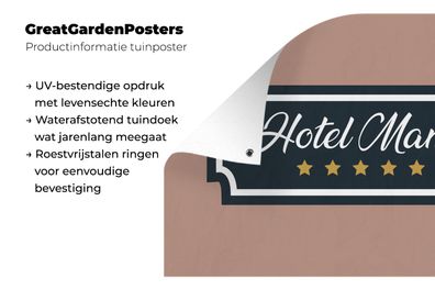 Gartenposter - 120x80 cm - Sprichwörter - Mutter - Zitate (Gr. 120x80 cm)
