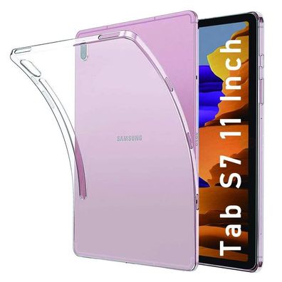 Samsung Galaxy Tab S7 11 Zoll T870 T875 Schutz Hülle Silikon Cover Slim-Case Tasch...