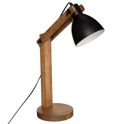 Stehlampe CUBA, H. 56 cm, Holz