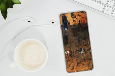 Hülle für Samsung Galaxy A50 - Sintflut und Hölle - Gemälde von Hieronymus Bosch - Si
