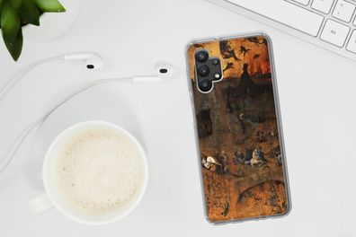 Hülle für Samsung Galaxy A32 5G - Sintflut und Hölle - Gemälde von Hieronymus Bosch -