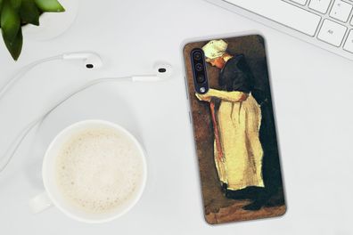 Hülle für Samsung Galaxy A50 - Die Scheveningerin - Vincent van Gogh - Silikonen