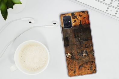 Hülle für Samsung Galaxy A51 - Sintflut und Hölle - Gemälde von Hieronymus Bosch - Si