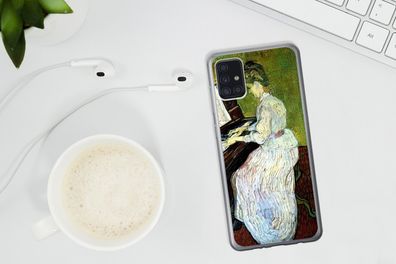 Hülle für Samsung Galaxy A52 5G - Marguerite Gachet am Klavier - Vincent van Gogh - S