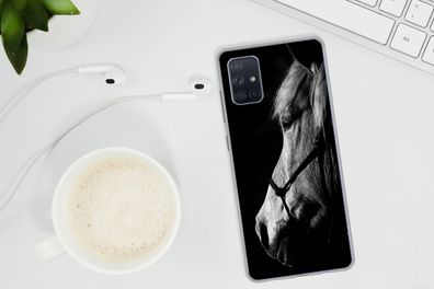 Hülle für Samsung Galaxy A51 - Pferd - Halfter - Leicht - Silikonen