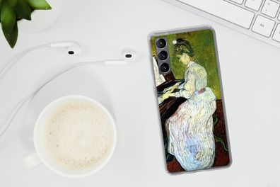 Hülle für Samsung Galaxy S21 - Marguerite Gachet am Klavier - Vincent van Gogh - Sili